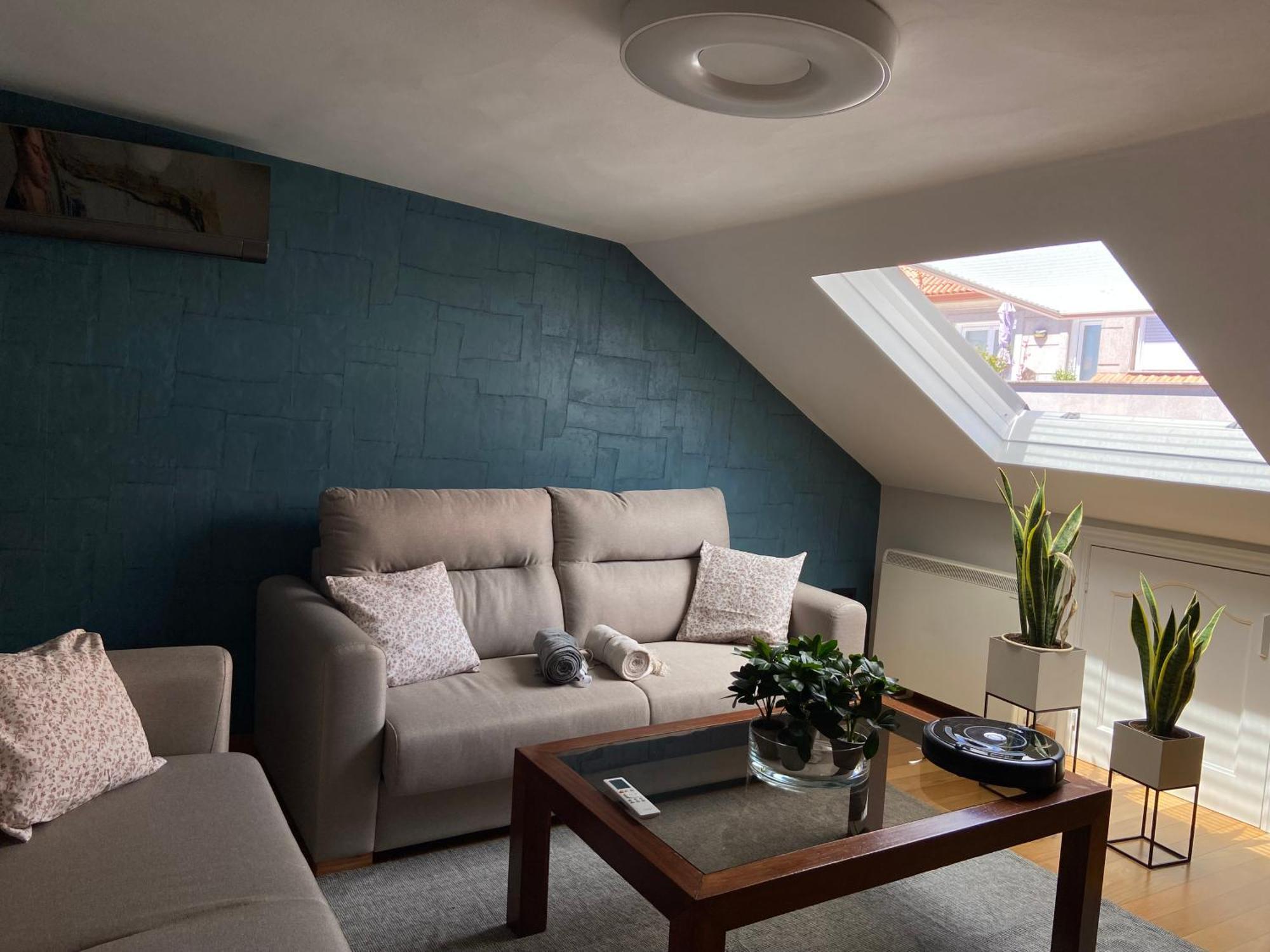 Ferienwohnung Atico 22 - Centrico, Aire Acondicionado Y Parking Vilagarcia de Arousa Exterior foto
